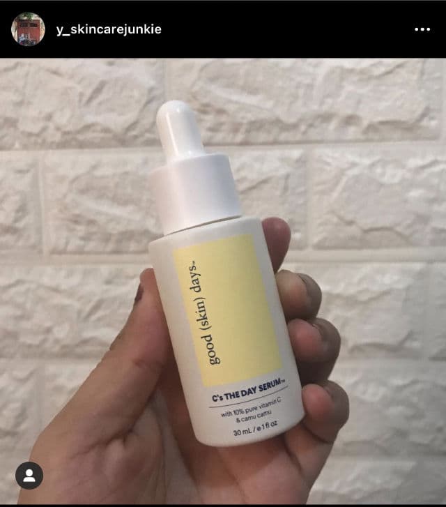 Good (Skin) Days C's The Day Serum review photo by Nurarifiani