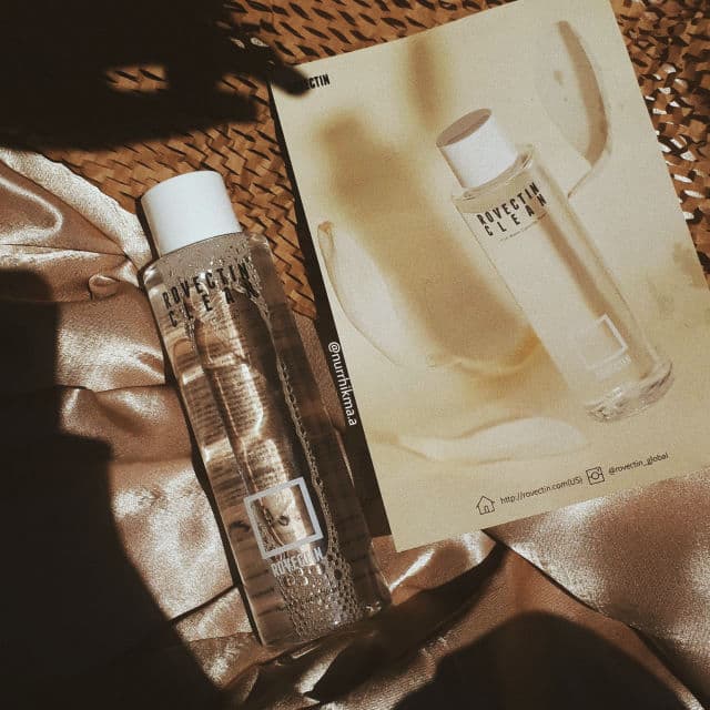 Rovectin Clean Lotus Water Calming Toner review photo by Nurhikmah