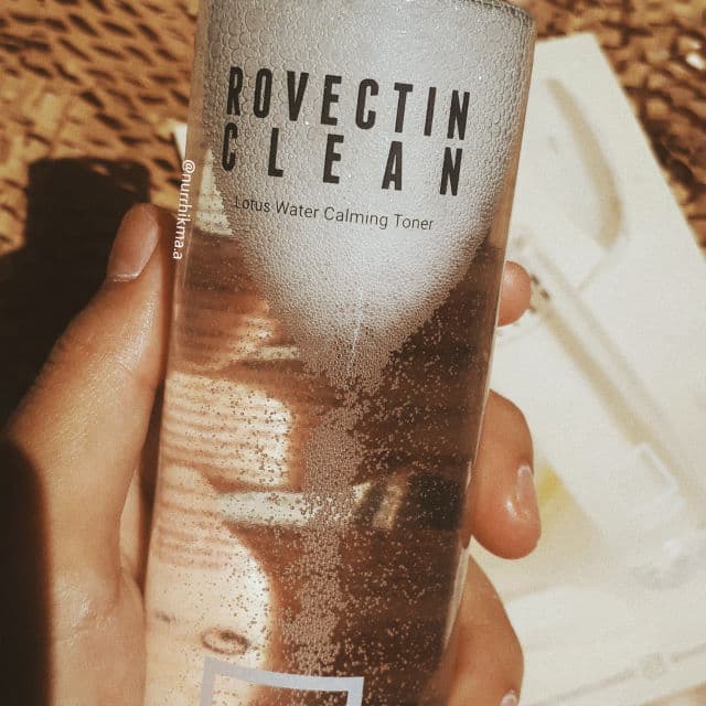 Rovectin Clean Lotus Water Calming Toner review photo by Nurhikmah