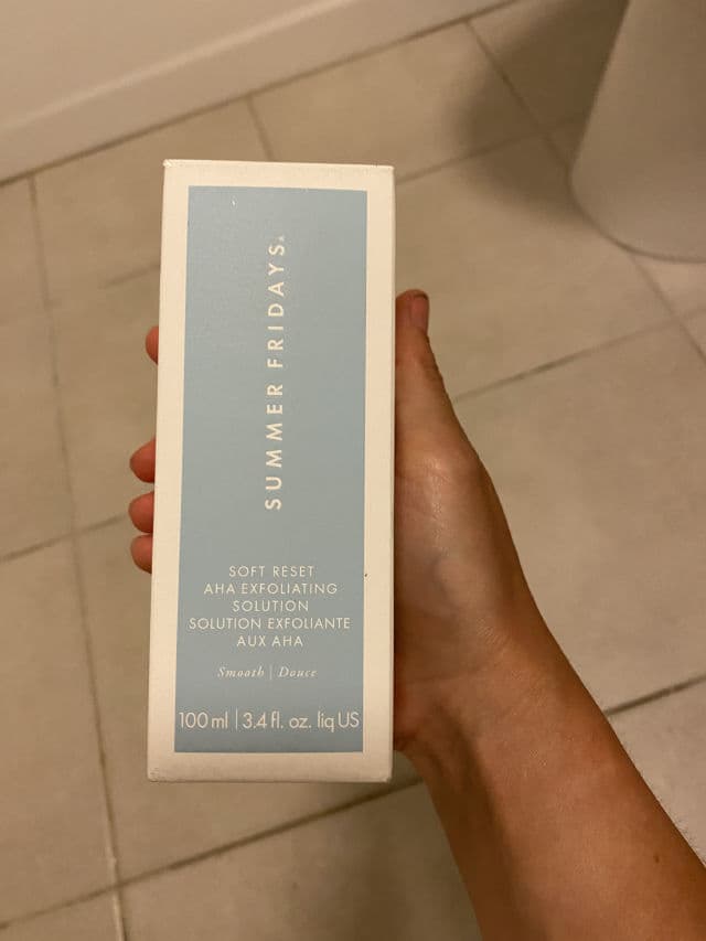 Summer Fridays Soft Reset AHA Exfoliating Solution review photo by Olga33