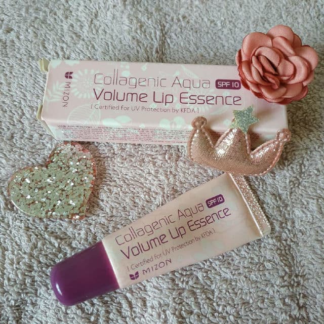 Mizon Collagenic Aqua Volume Lip Essence SPF10 review photo by Ophelias