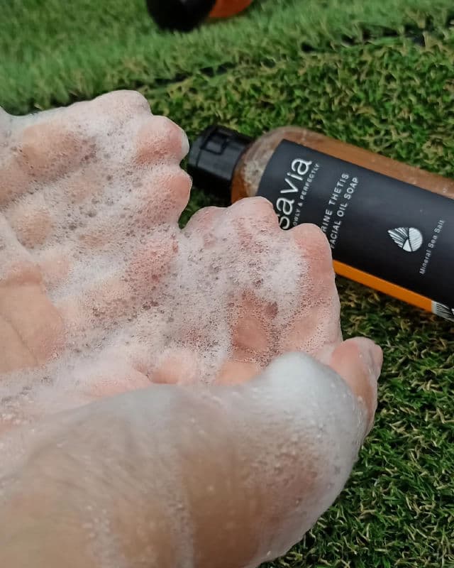 Savia Marine Thetis Facial Oil Soap review photo by Oreokookie