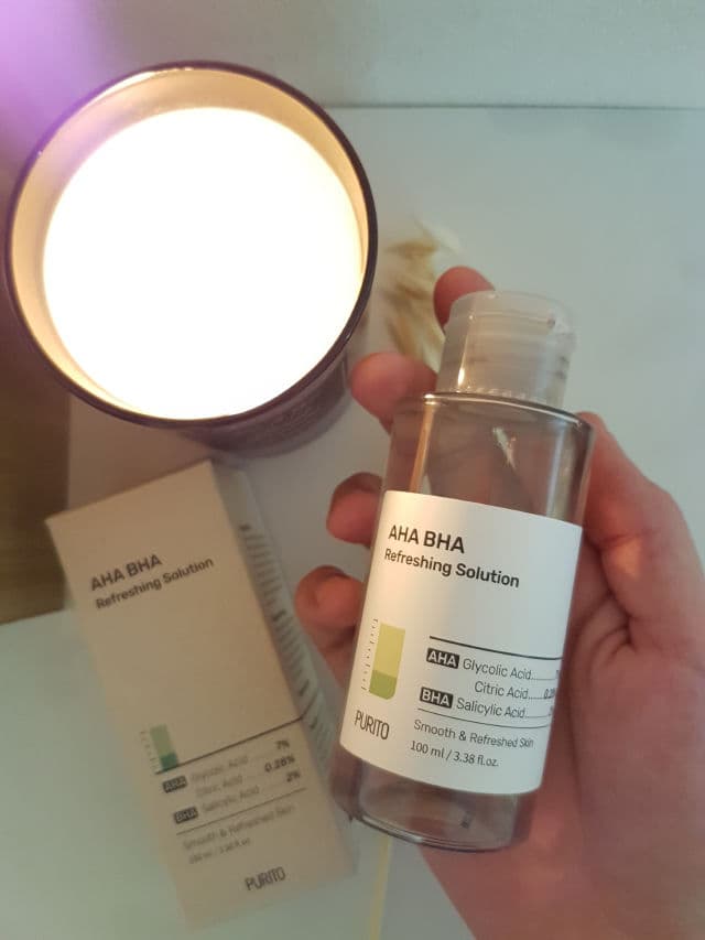 PURITO AHA BHA Refreshing Solution review photo by Beautyonalibrascale