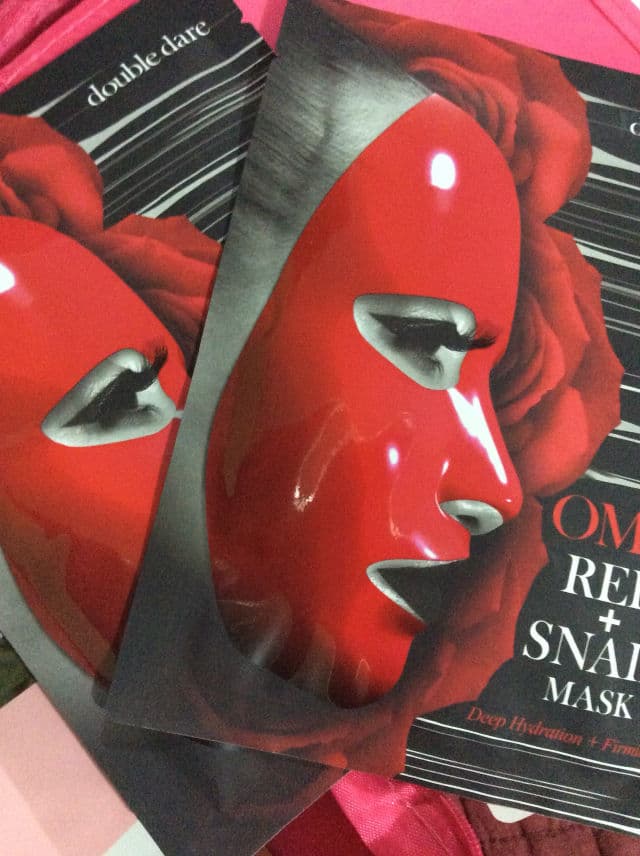 Double Dare OMG! Red + Snail Mask review photo by Peaches7