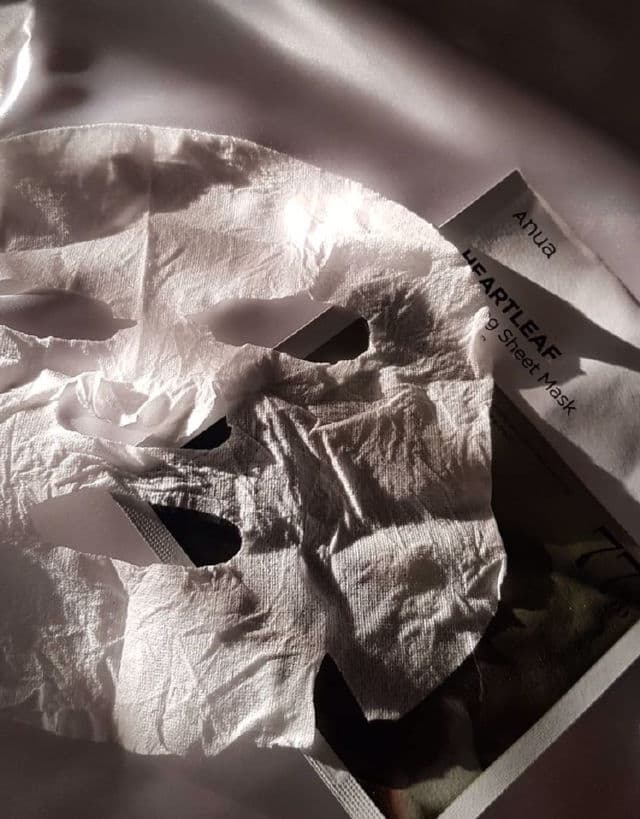ANUA Heartleaf 77% Soothing Sheet Mask review photo by Peaches7