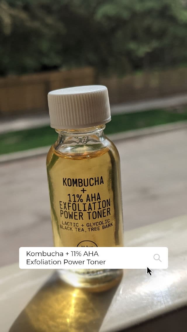 Youth To The People Kombucha + 11% AHA Exfoliation Power Toner review photo by Pearly08