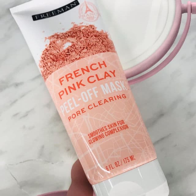 Freeman Pore Clearing French Pink Clay Peel-Off Mask review photo by Pearlg12