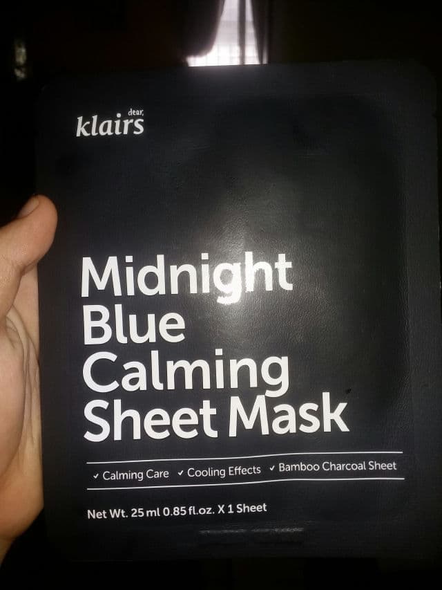 Dear, Klairs Midnight Blue Calming Sheet Mask review photo by Ashzper