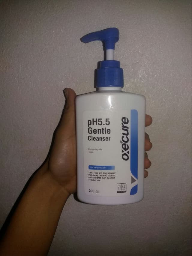 Oxecure pH 5.5 Gentle Cleanser review photo by Ashzper