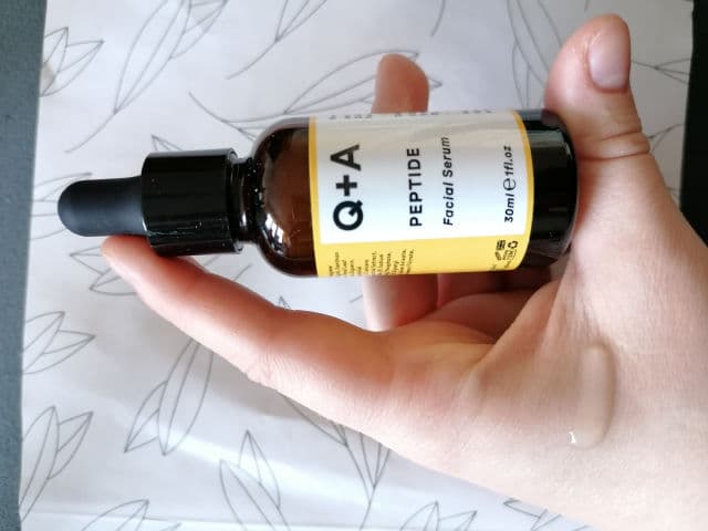 Q+A Peptide Facial Serum review photo by Petrenci