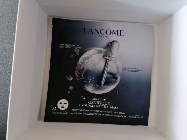 Lancome Advance Genifique Hydrogel Melting Sheet Mask review photo by Petrenci