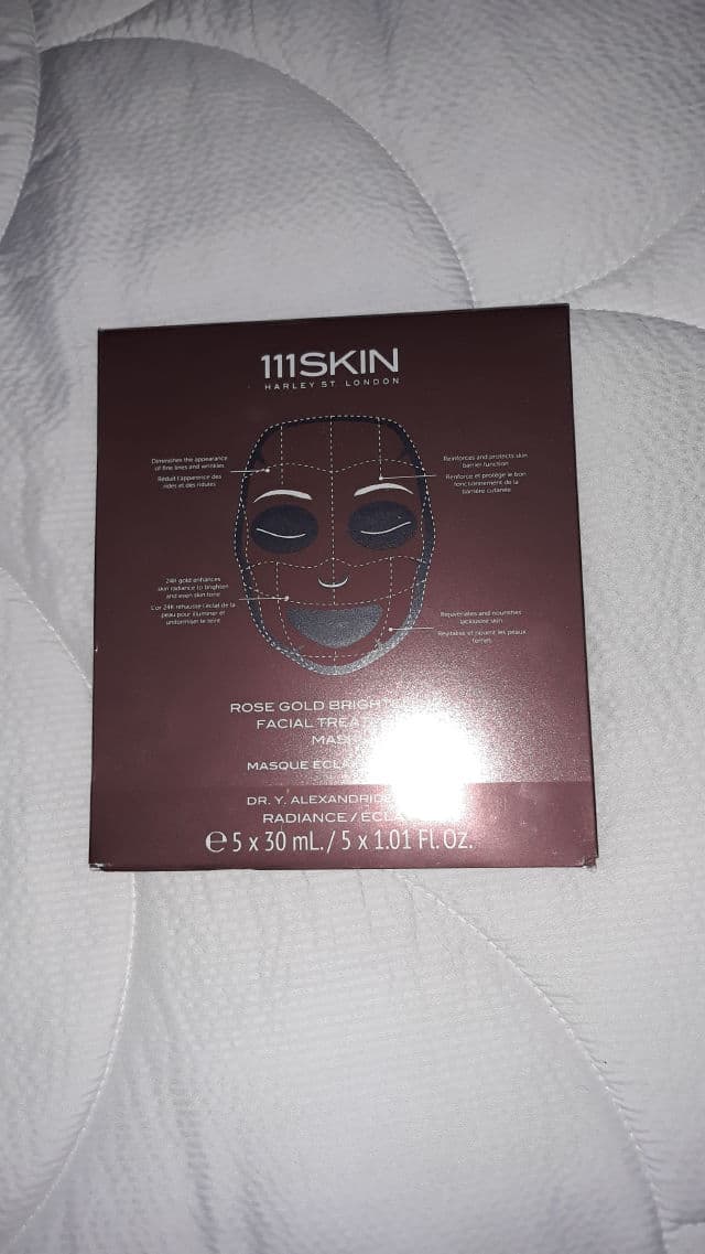 111Skin Rose Gold Brightening Facial Treatment Mask review photo by MAX1972