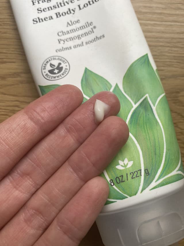 derma e Vitamin E Fragrance-Free Sensitive Skin Shea Body Lotion review photo by MiriamAyet