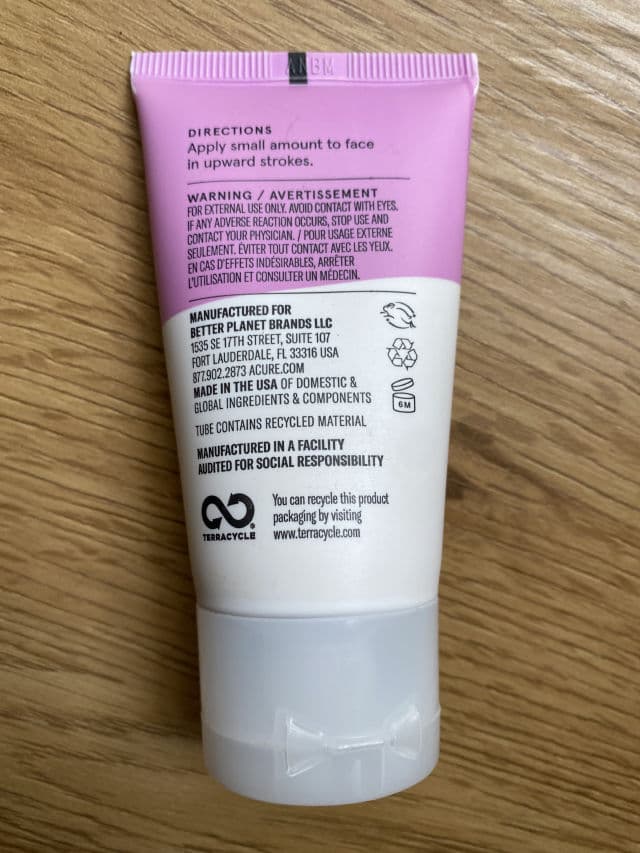 Acure Radically Rejuvenating Whipped Night Cream review photo by MiriamAyet