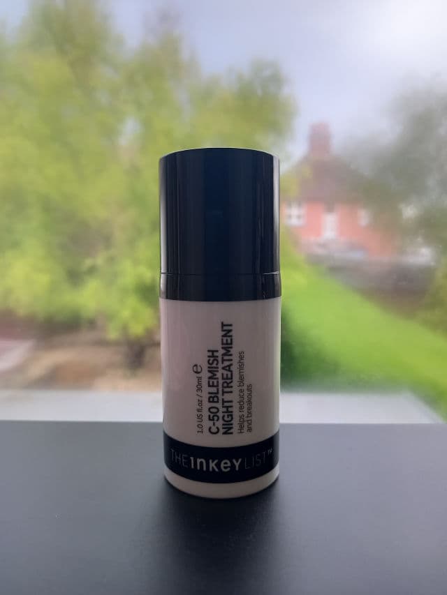 The Inkey List C-50 Blemish Night Treatment review photo by Skinholygrail