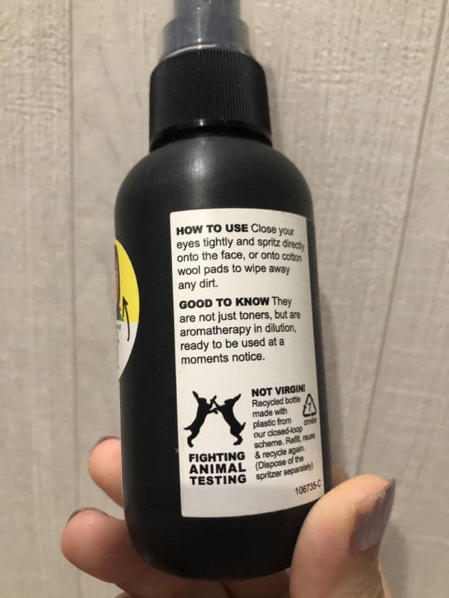 LUSH Breath of Fresh Air review photo by skinoasis