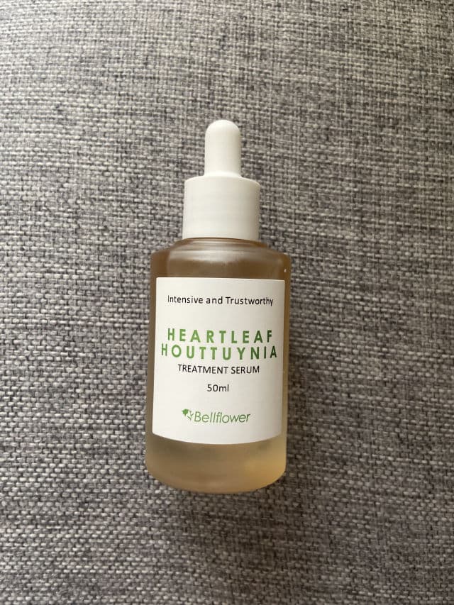 Bellflower Heartleaf Houttuynia Treatment Serum review photo by Welcomeinmyworld 