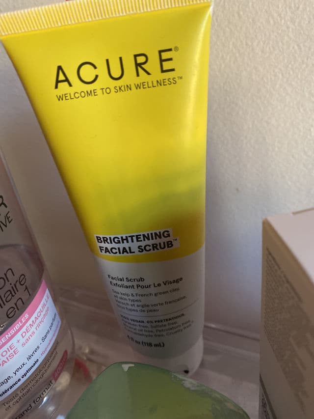 Acure Brightening Facial Scrub review photo by Picky57144