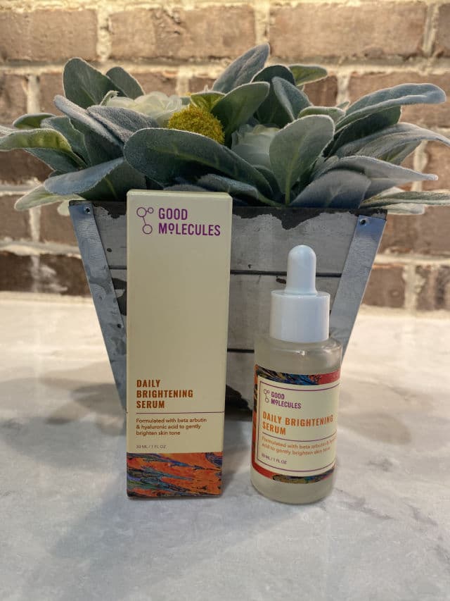 Good Molecules Daily Brightening Serum review photo by cleahanchey