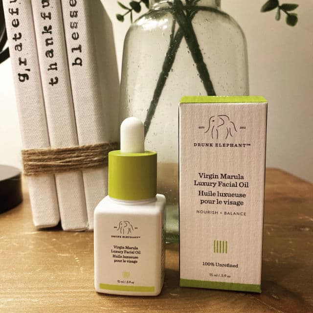 Drunk Elephant Virgin Marula Luxury Facial Oil review photo by cleahanchey