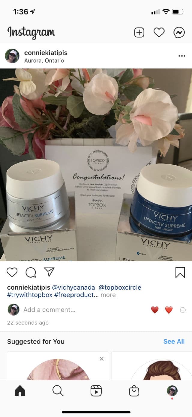 Vichy LiftActiv Supreme - Night review photo by Concettina