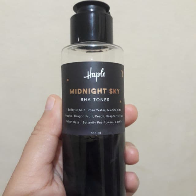 Haple Midnight Sky BHA Toner review photo by NariDev