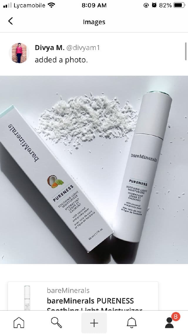 BareMinerals Pureness Soothing Light Moisturiser review photo by PickyDivya