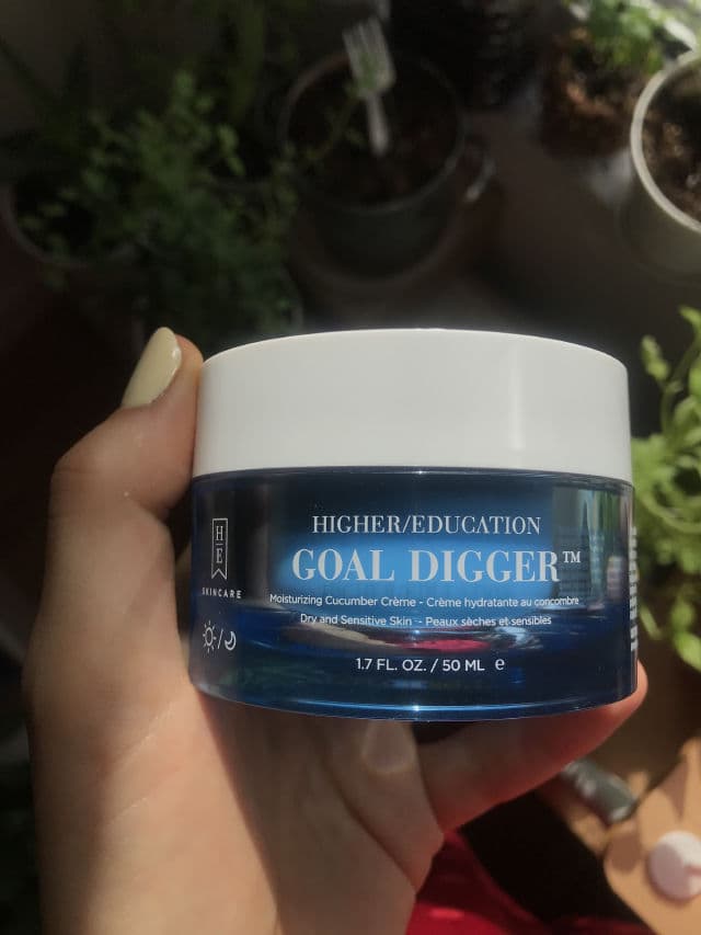 Higher Education Goal Digger Moisturizing Cucumber Crème review photo by PickyLee