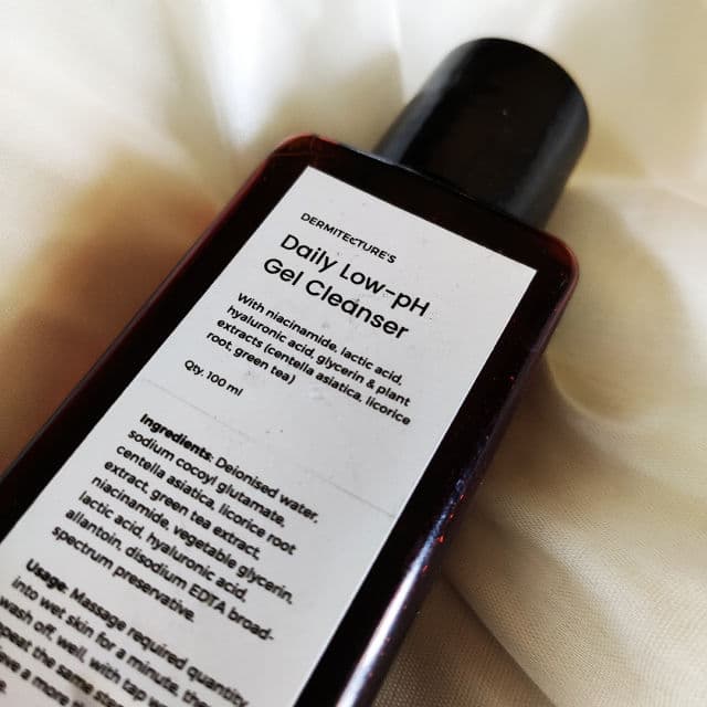 Dermitecture Lactic Acid Gel Cleanser review photo by PickyShwe