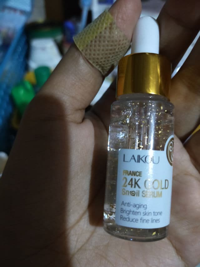 Laikou 24K Gold Snail Serum review photo by PickySiren
