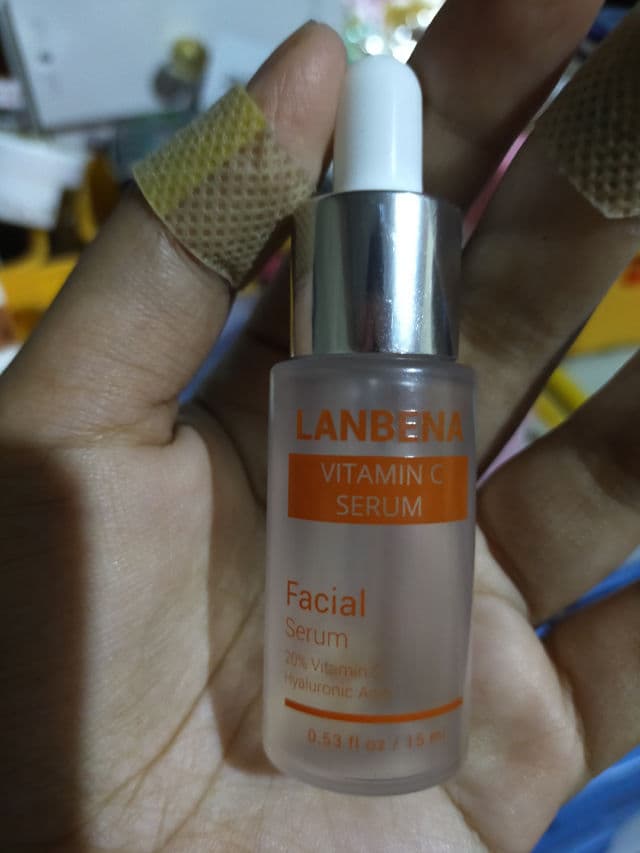 Lanbena 20% Vitamin C Serum with Hyaluronic Acid review photo by PickySiren