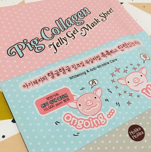 HOLIKA HOLIKA Pig Collagen Jelly Gel Mask Sheet review photo by PickySophia85