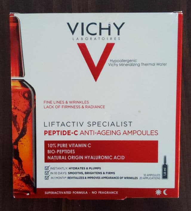 Vichy LiftActiv Peptide-C Ampoule Anti-Aging Concentrate review photo by PickySru