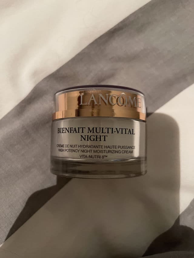 Lancome Bienfait Multi-Vital Night, High Potency Night Moisturizing Cream review photo by PickyUser12