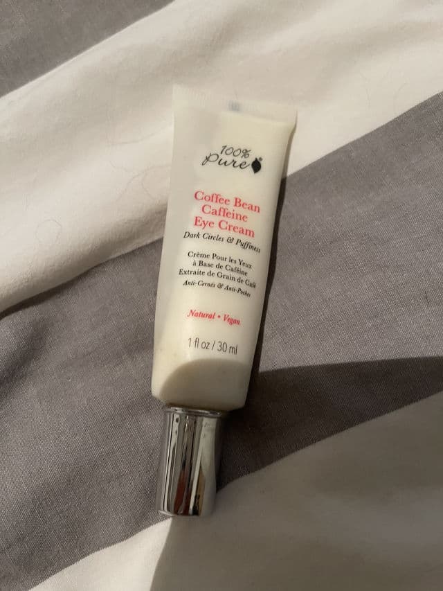 100% Pure Coffee Bean Caffeine Eye Cream review photo by PickyUser12