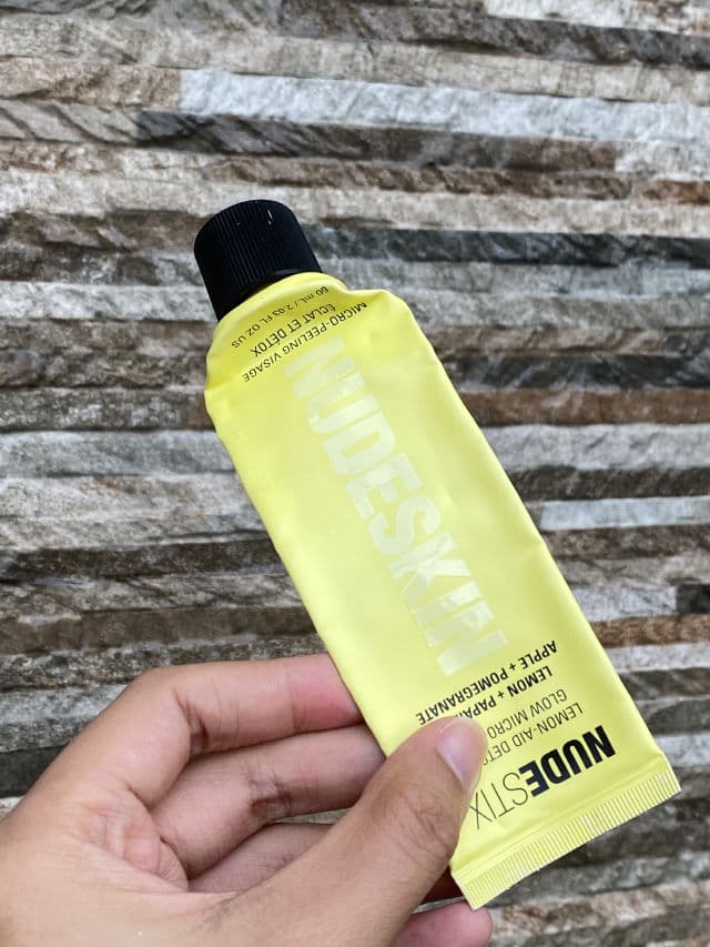 Nudestix Lemon-Aid Detox & Glow Micro-Peel review photo by Pinaydora