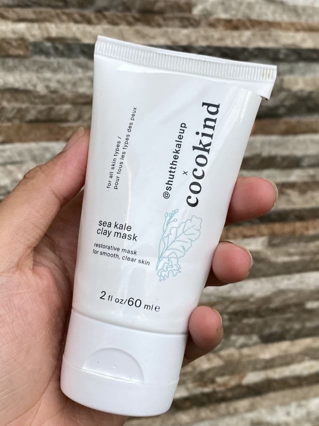 Cocokind Sea Kale Clay Face Mask review photo by Pinaydora