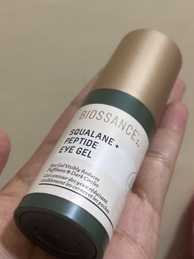 Biossance Squalane + Peptide Eye Gel review photo by Pinaydora