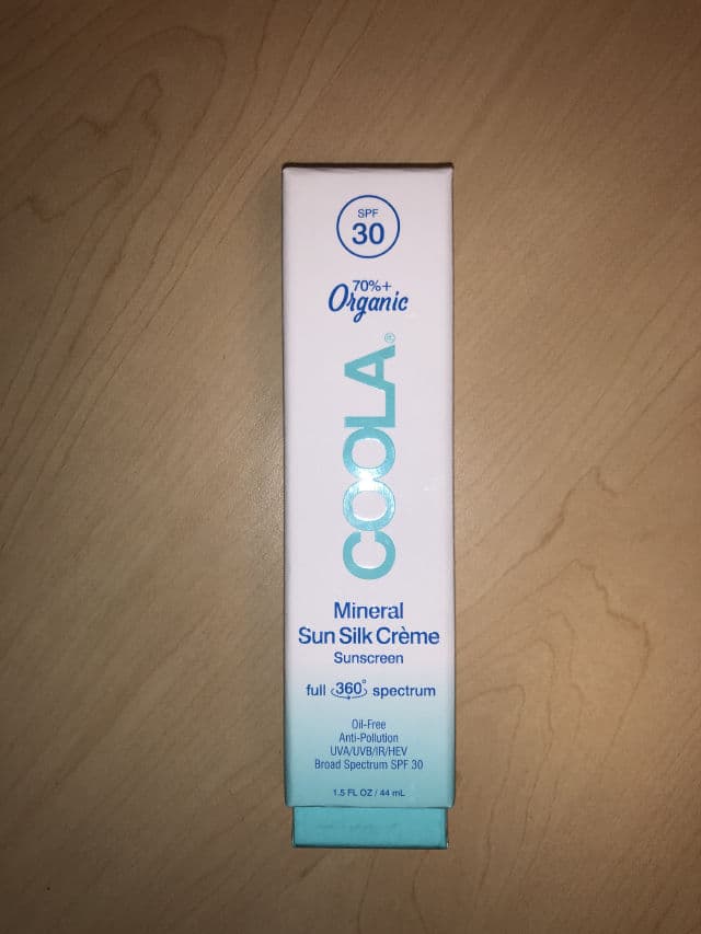 Coola Full Spectrum 360° Mineral Sun Silk Creme Organic Sunscreen SPF 30 review photo by PinkPrincess