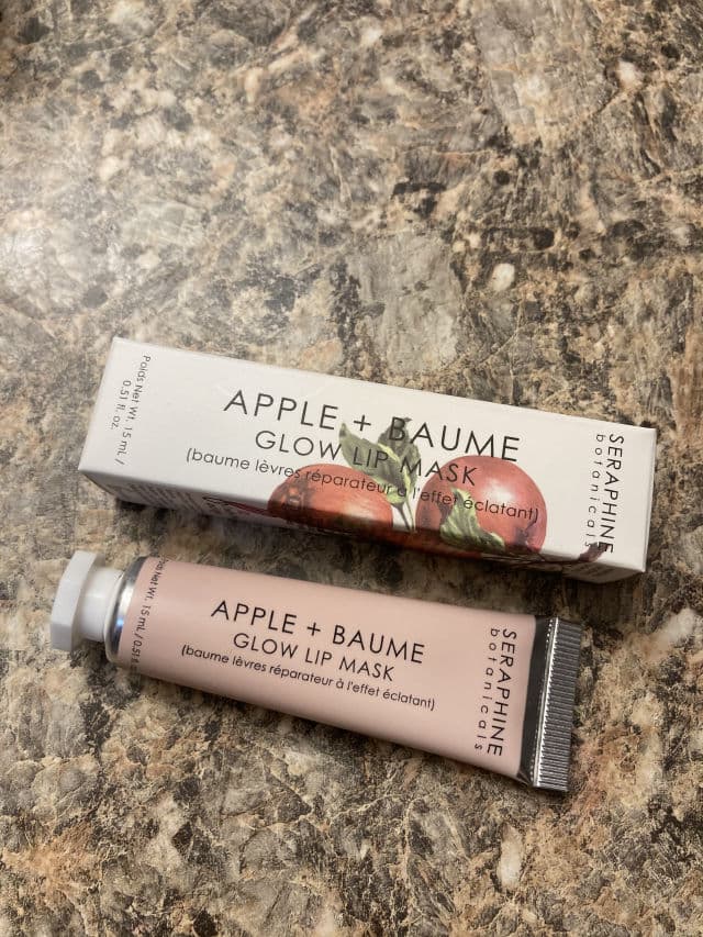 Seraphine Botanicals Apple + Baume - Glow Lip Mask review photo by Pinkyprawn