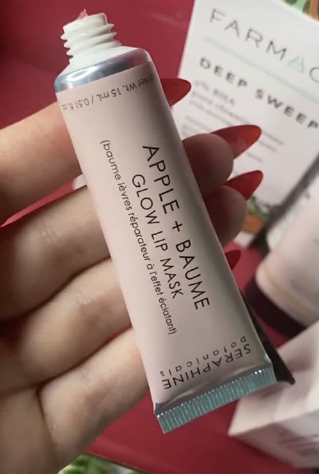 Seraphine Botanicals Apple + Baume - Glow Lip Mask review photo by Poliakovi