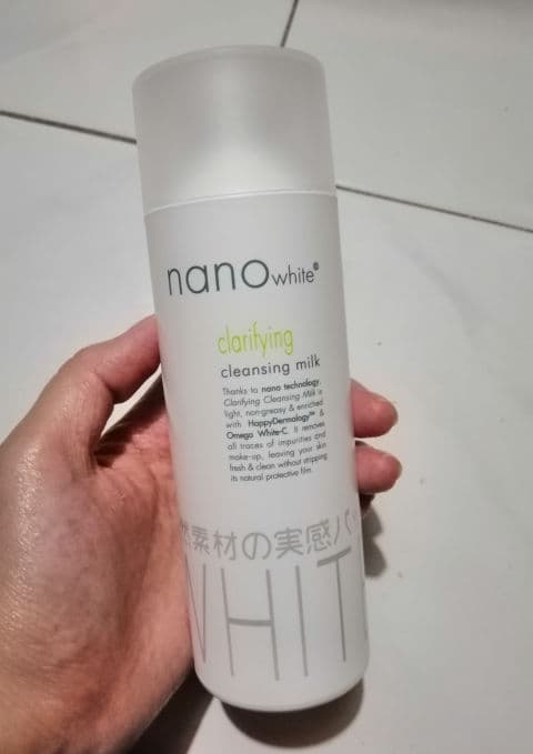 Nano White Clarifying Cleansing Milk review photo by PrincessDiary98