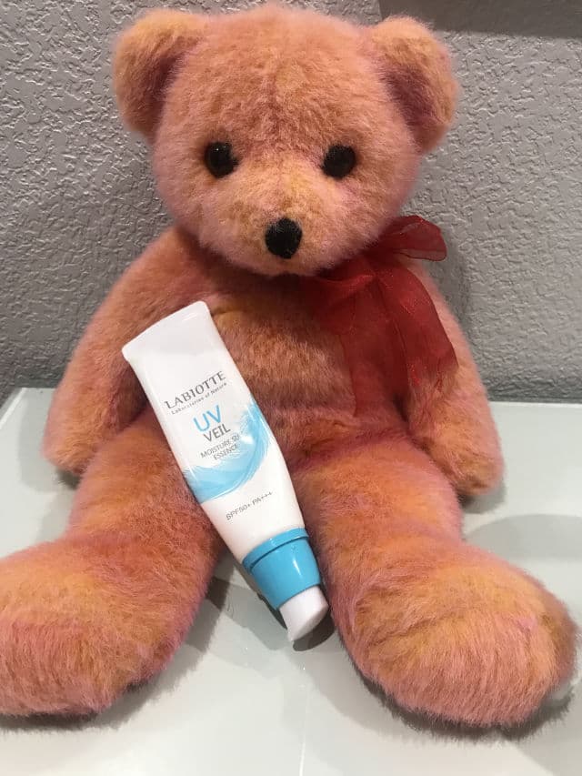 LABIOTTE UV Veil Moisture Sun Essence review photo by Prinspamela