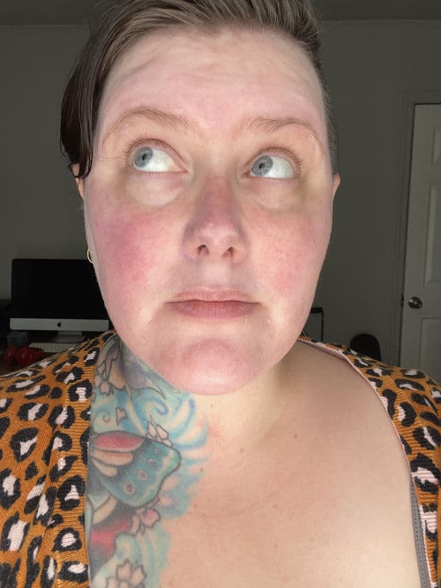 ETUDE SoonJung Mild Defence Sun Cream SPF49 PA++ review photo by Psoriaskin