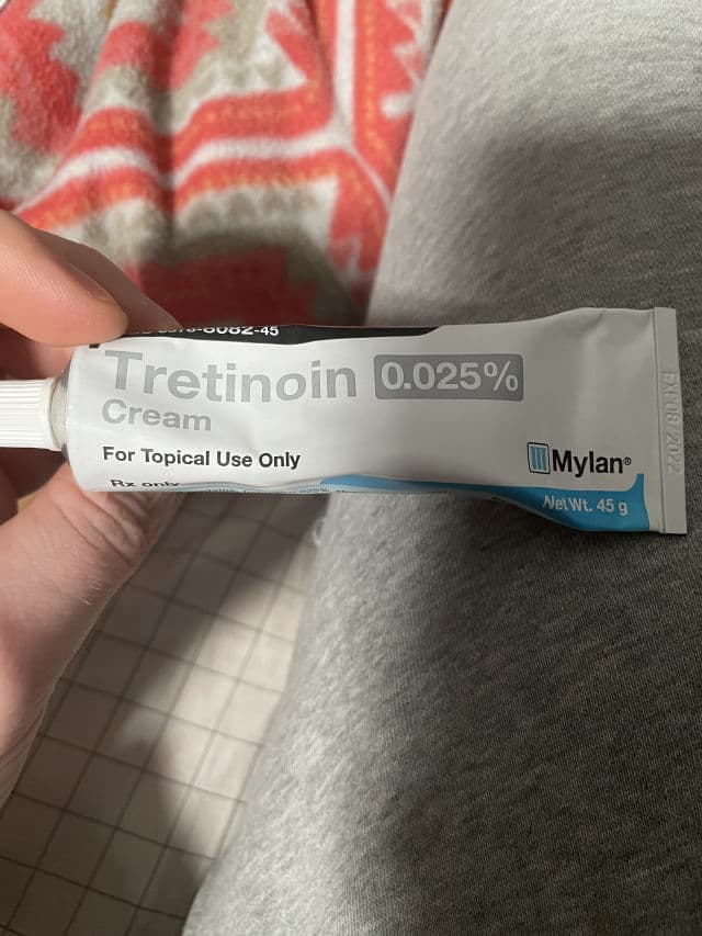 Perrigo Tretinoin Cream, USP 0.025% review photo by JBerg612