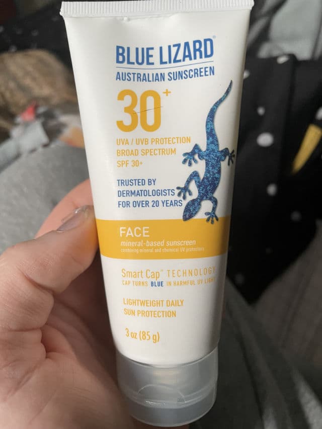 Blue Lizard Face Mineral Based Sunscreen review photo by JBerg612