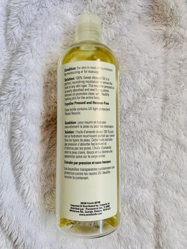 Now Solutions Almond Oil review photo by Radiant1111