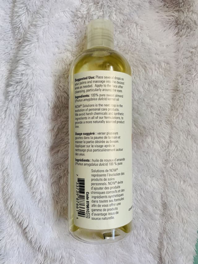Now Solutions Almond Oil review photo by Radiant1111