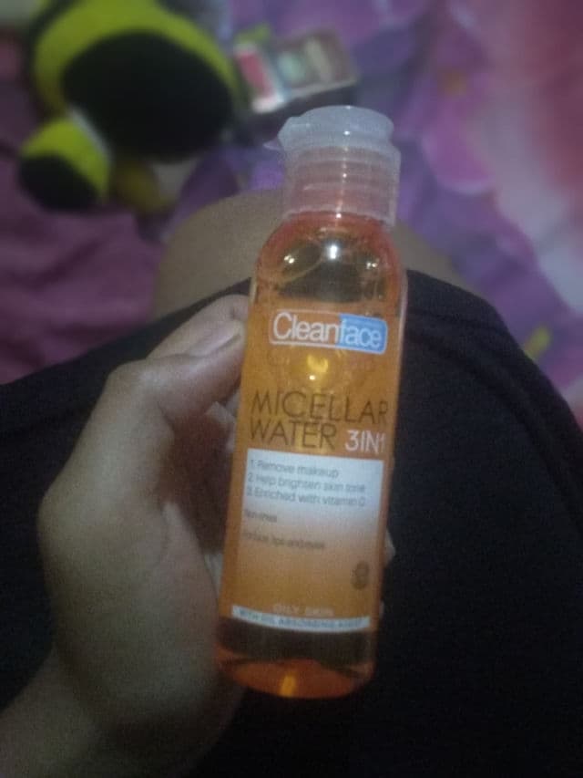 Purbasari Clean Face Micellar Water 3-in-1 - Oily Skin review photo by Ramadhenaptr