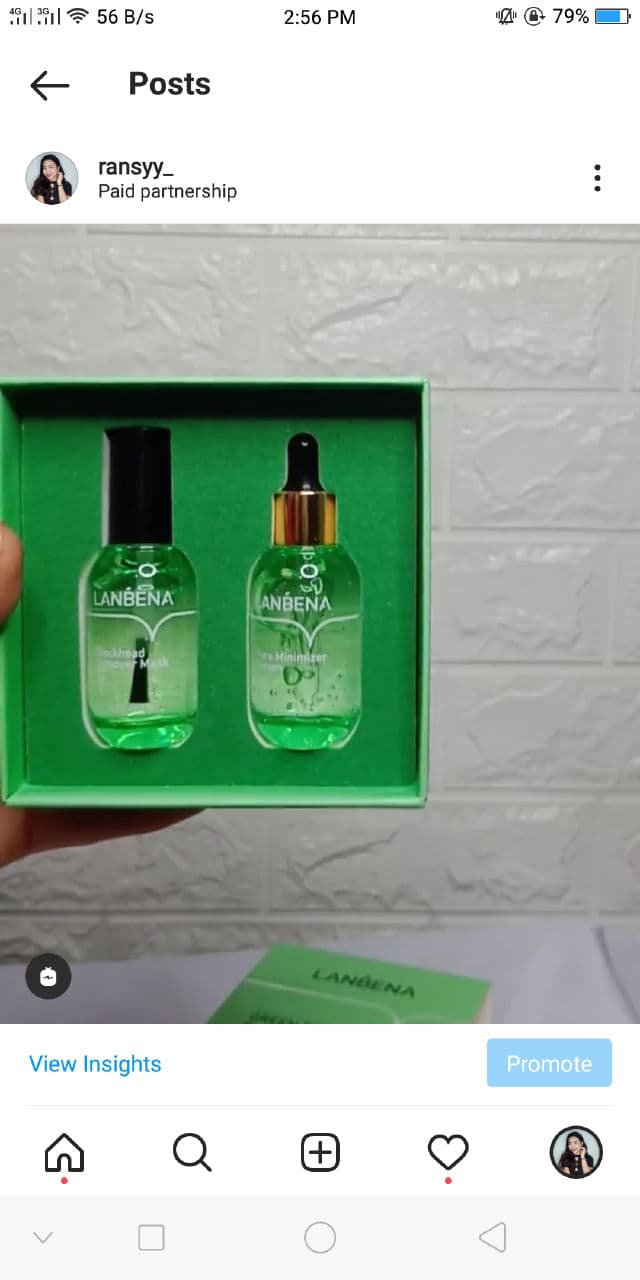 Lanbena Pore Minimizer Serum review photo by Ransy